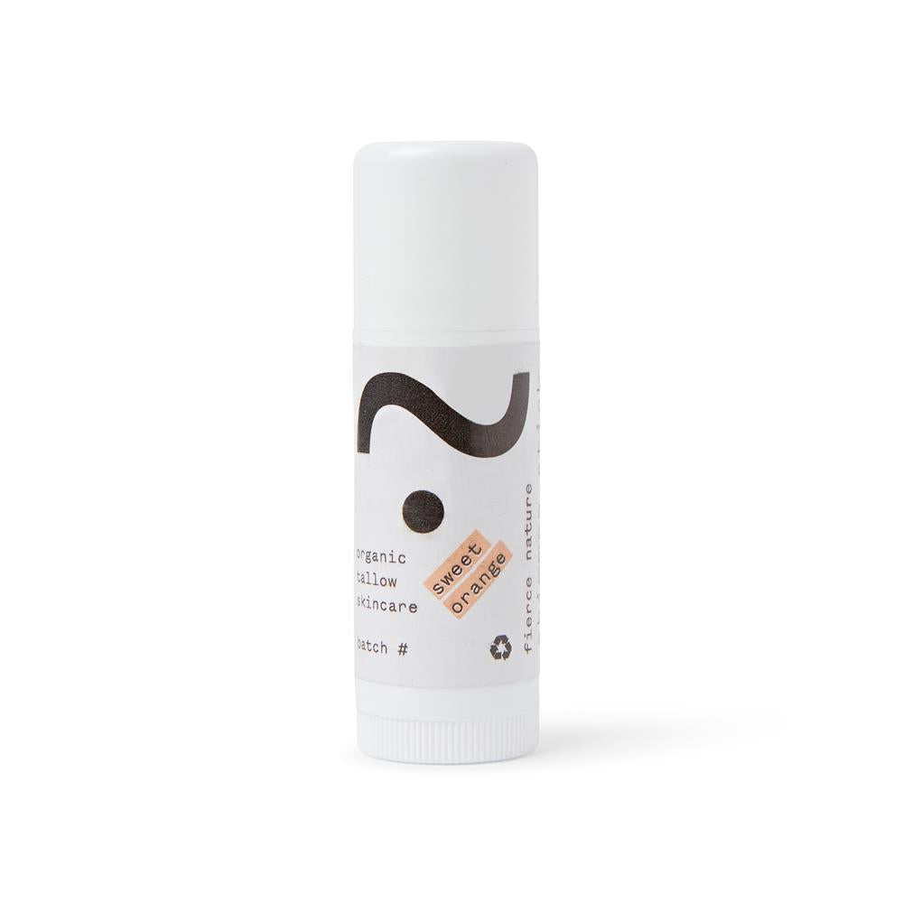 Fierce Nature Pure Organic Tallow Pearl Shimmer Stick (Sweet Orange)