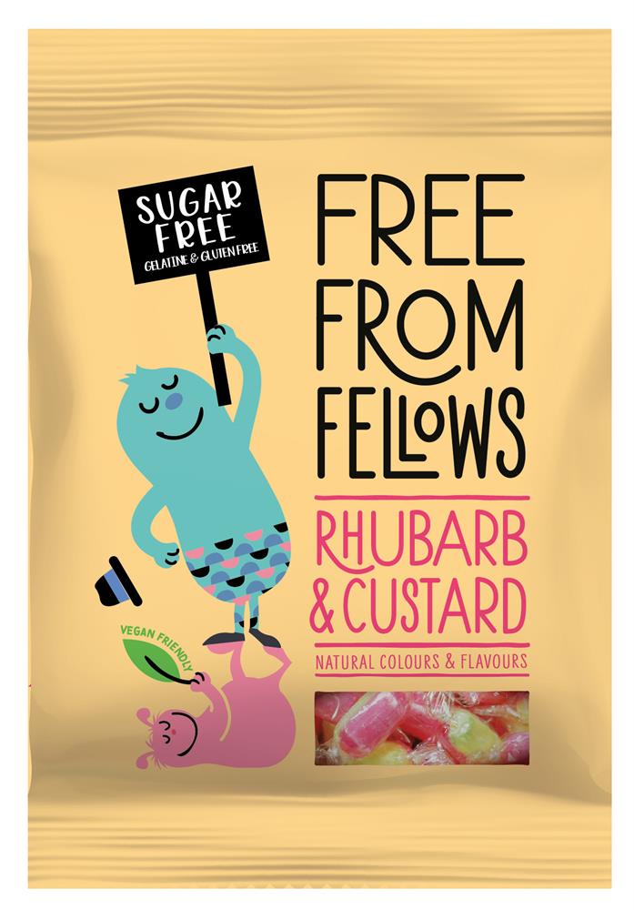 Free From Fellows Rhubarb and Custard