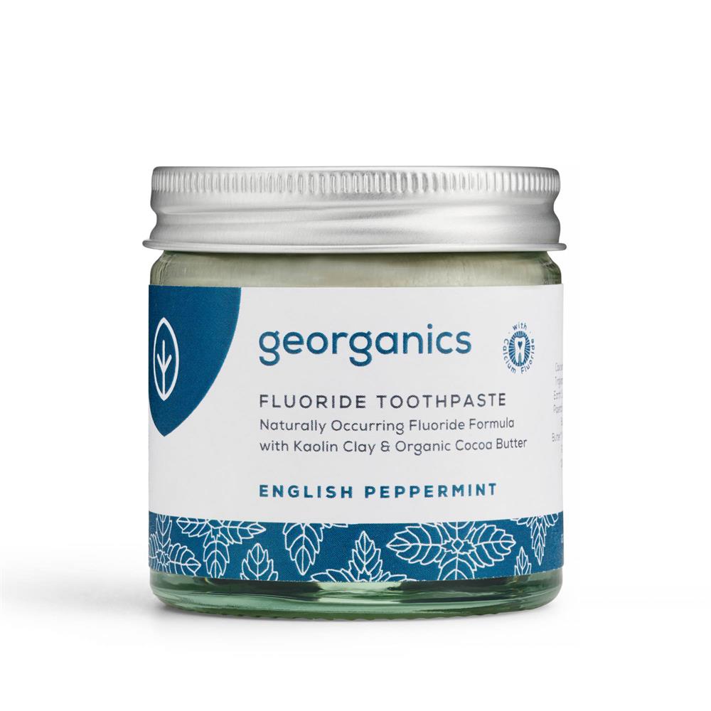 Georganics Natural Mineral Fluroide Toothpaste - Peppermint