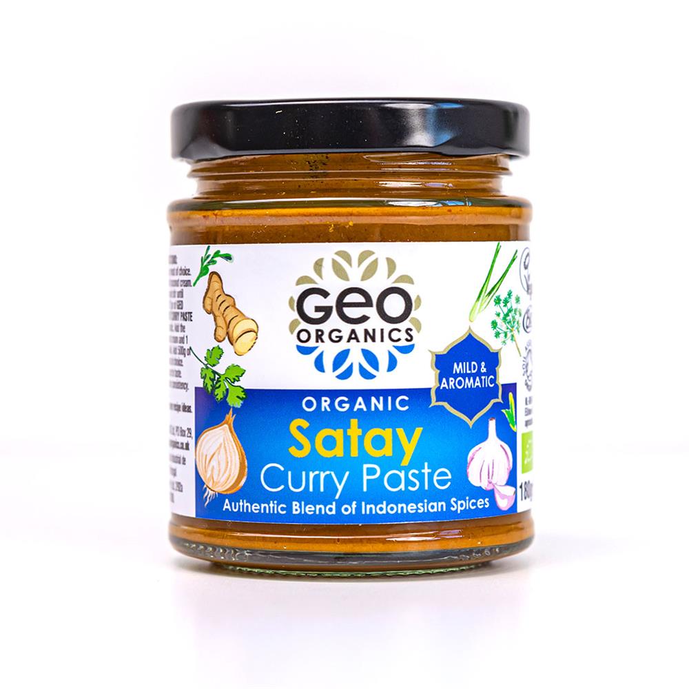 Georganics Pastes - Organic Indonesian Satay Curry Paste