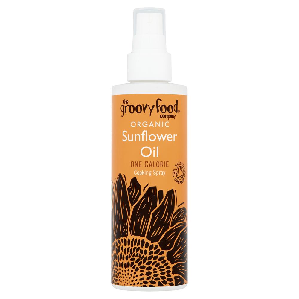 Groovy Food Groovy Organic Sunflower Oil Cooking Spray 190ml