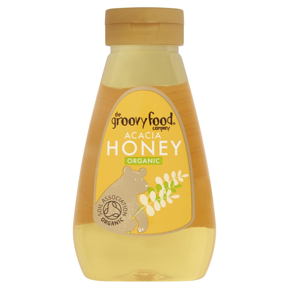 The Groovy Food Company Organic Squeezy Acacia Honey