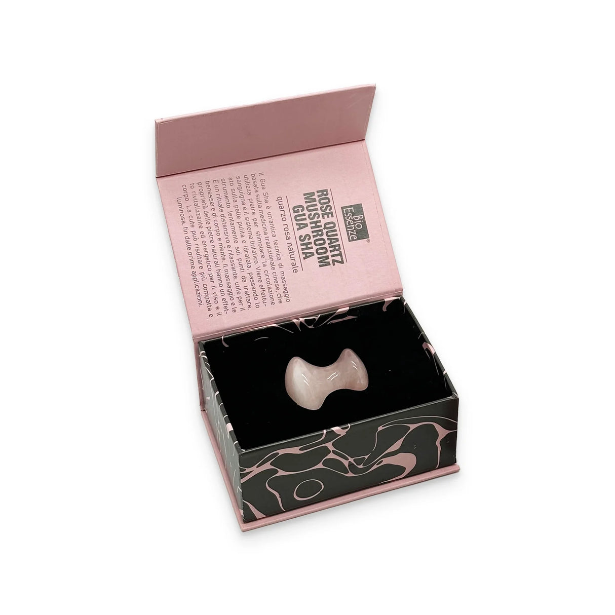 Gua Sha Mushroom - Rose Quartz
