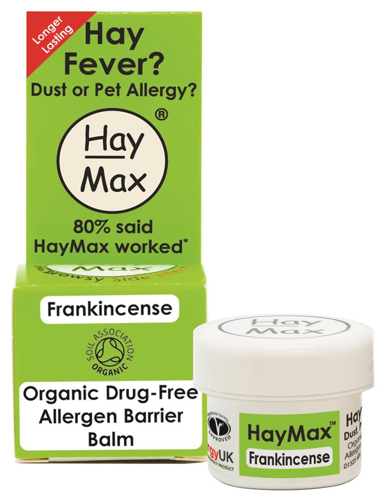 HayMax Frankincense Organic Allergen Barrier Balm