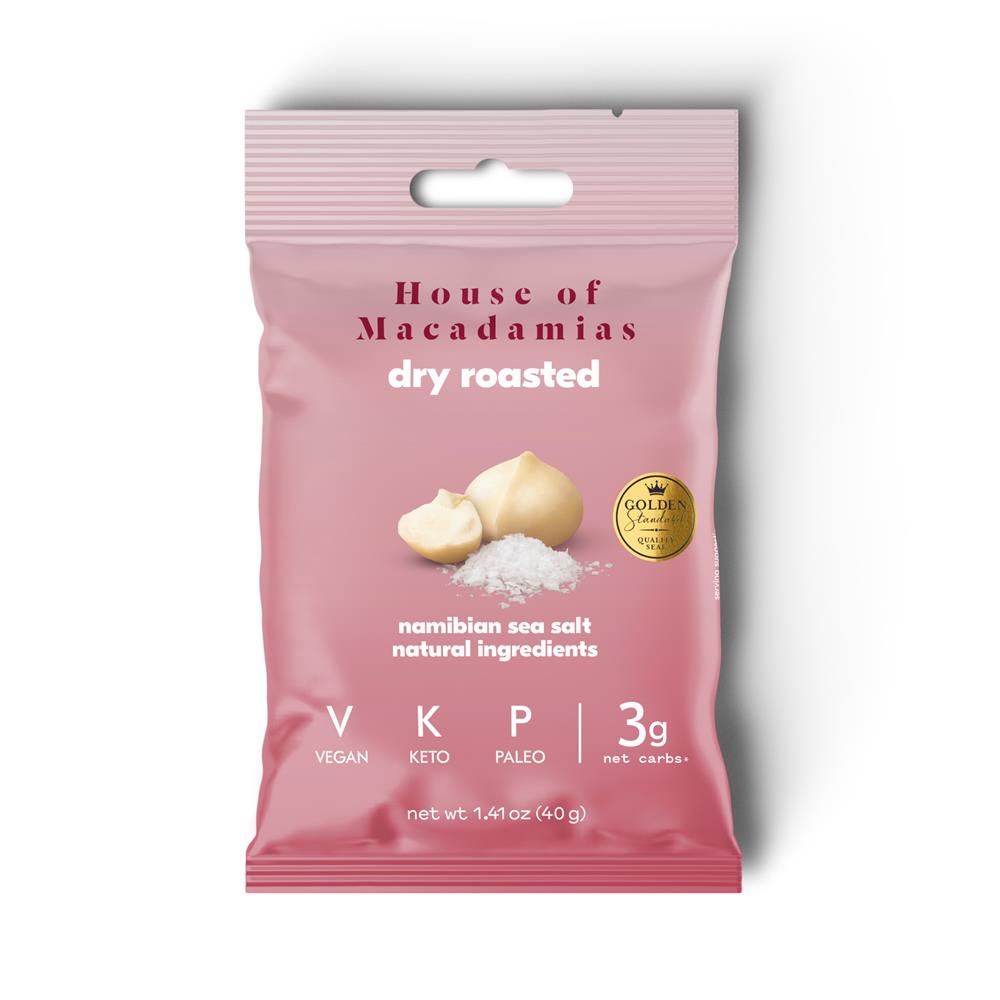 House of Macadamias Macadamia Nuts Roasted with Namibian Sea Salt