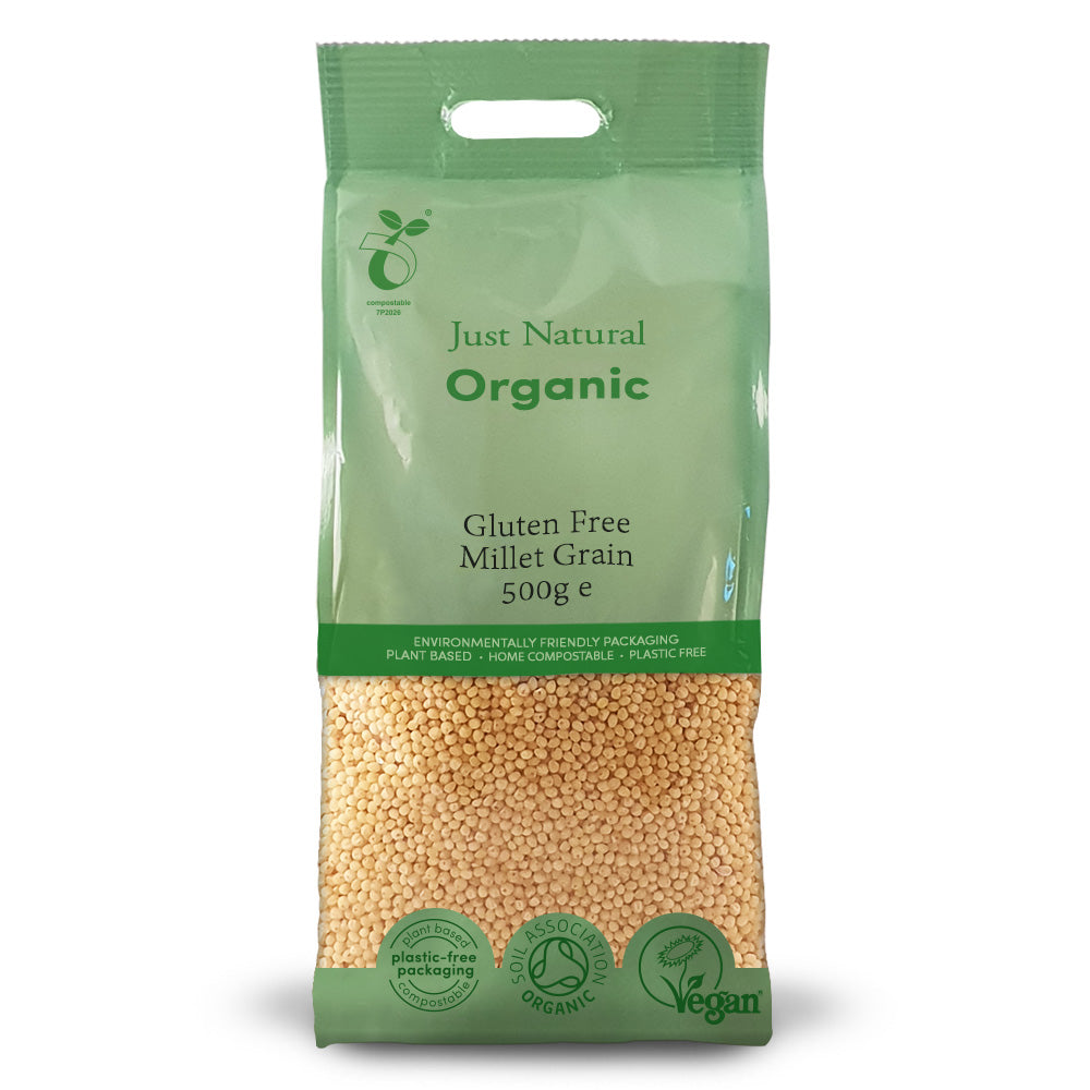Just Natural Gluten Free Organic Gluten Free Millet Grain