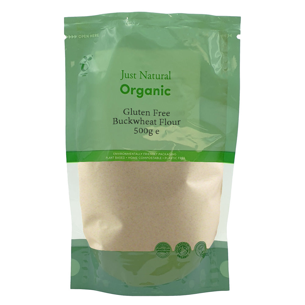 Just Natural Gluten Free Organic Gluten Free Buckwheat Flour