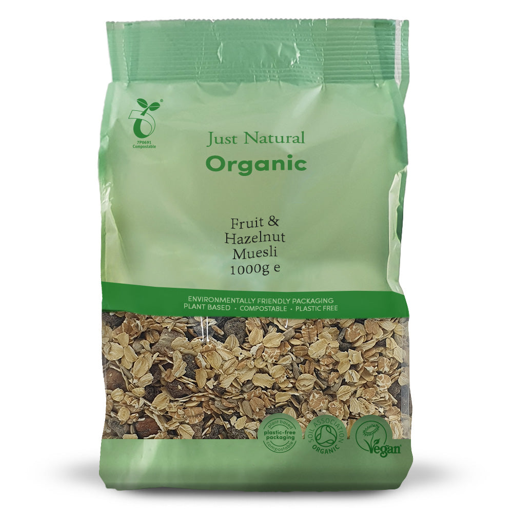 Just Natural Organic Organic Fruit & Hazelnut Muesli