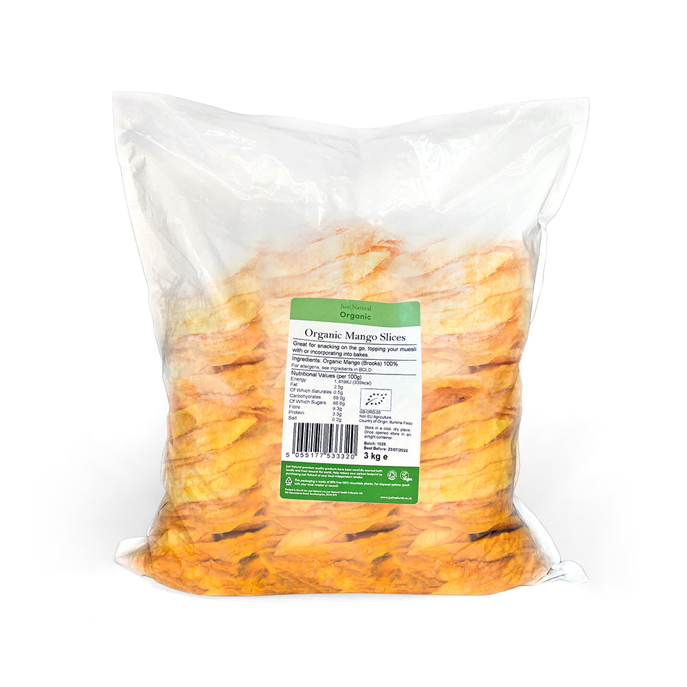 Just Natural Organic Organic Mango Slices