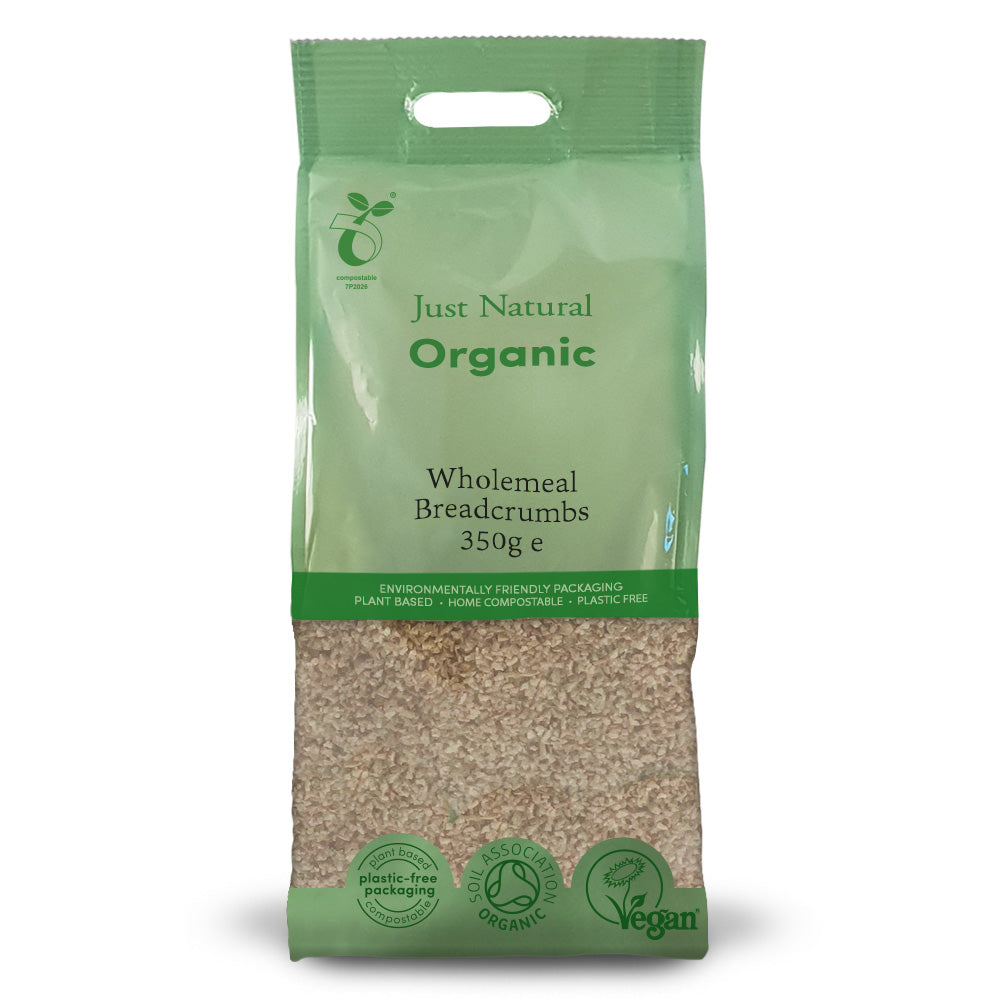 Just Natural Organic Organic Wholemeal Breadcrumbs