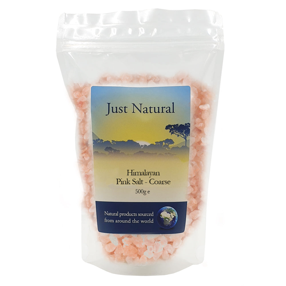 Just Natural Speciality Himalayan Rose Pink Crystal Salt - Coarse