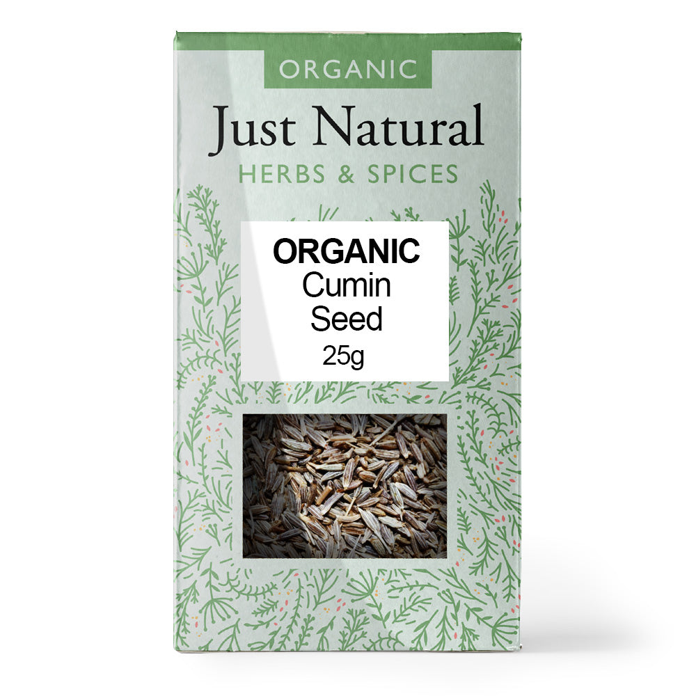 Just Natural Herbs Organic Cumin Seed (Box) 25g