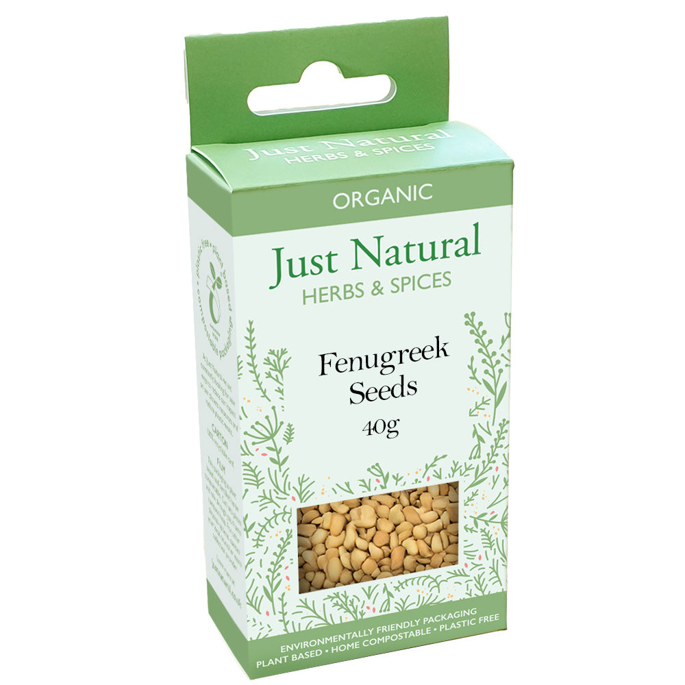 Just Natural Herbs Organic Fenugreek Seed (Box)