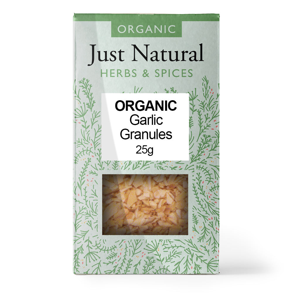 Just Natural Organic Garlic Granules (Box)