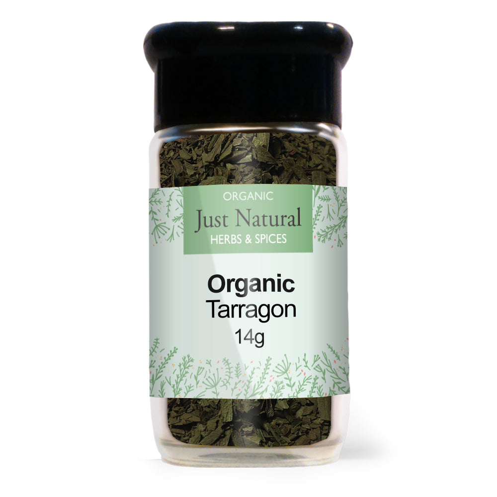 Just Natural Herbs Organic Tarragon (Glass Jar)