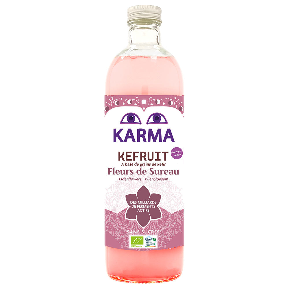 Karma Kombucha Water Kefir Elderflowers