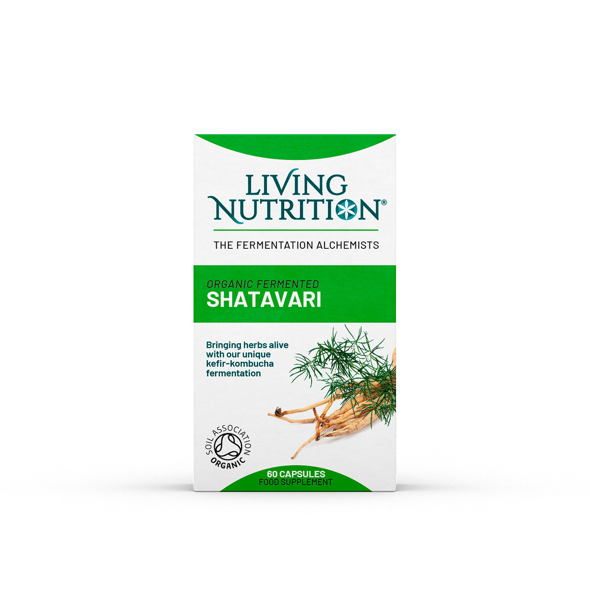 Living Nutrition Organic Fermented Shatavari