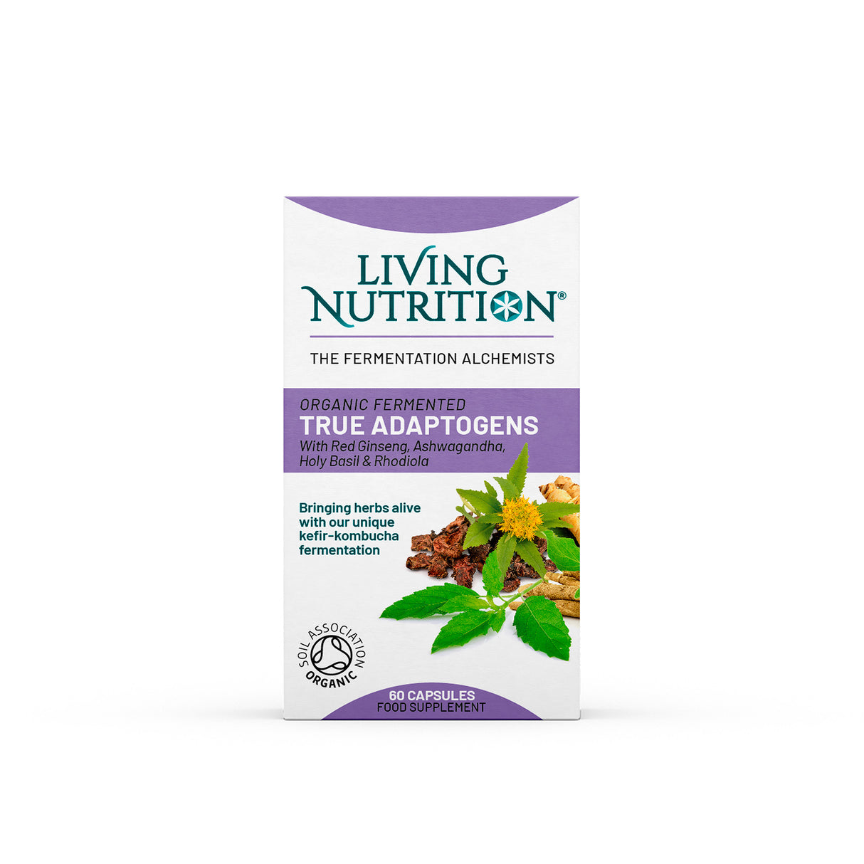 Living Nutrition Organic Fermented True Adaptogens