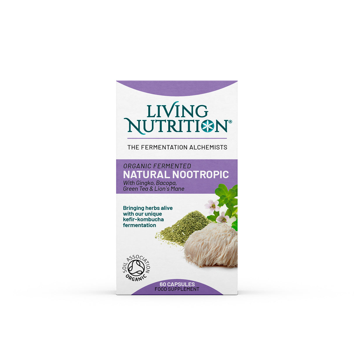 Living Nutrition Organic Fermented Natural Nootropic