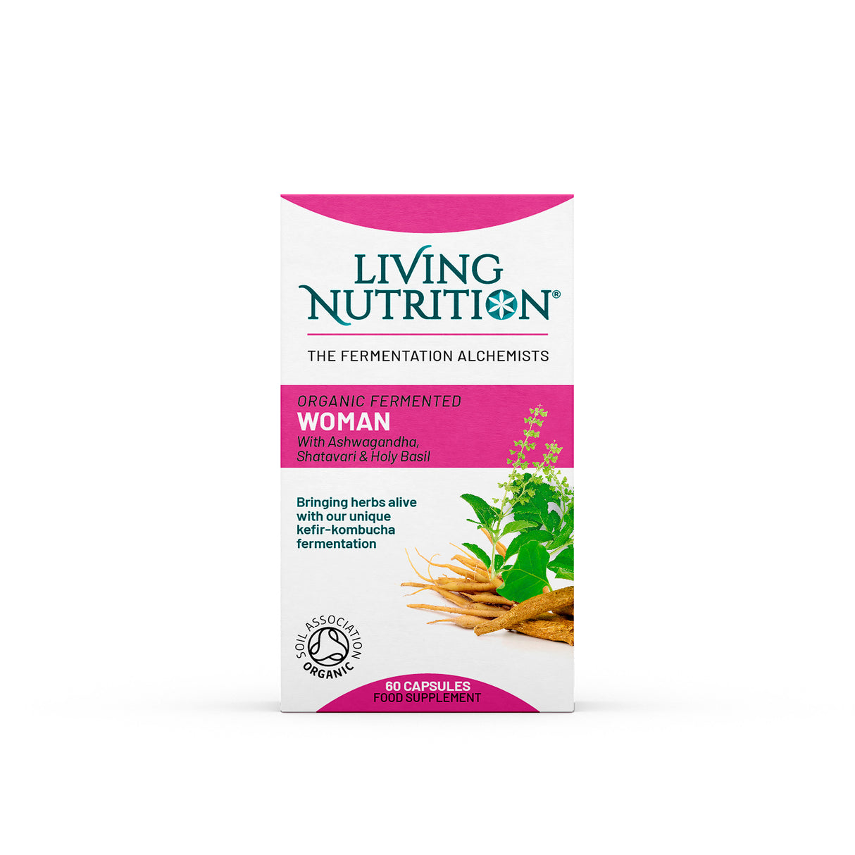 Living Nutrition Organic Fermented Woman 60 caps