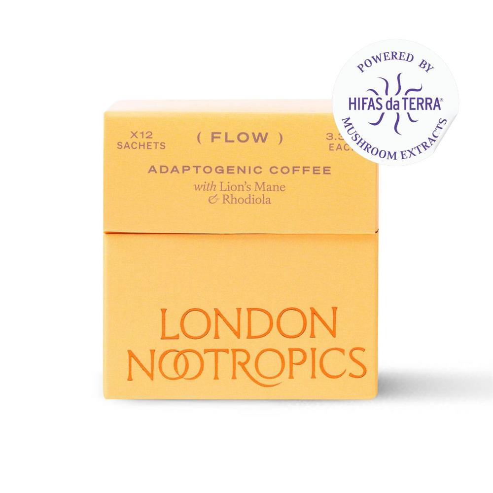 London Nootropics Adaptogenic Coffee with Lion's Mane mushroom & Rhodiola.