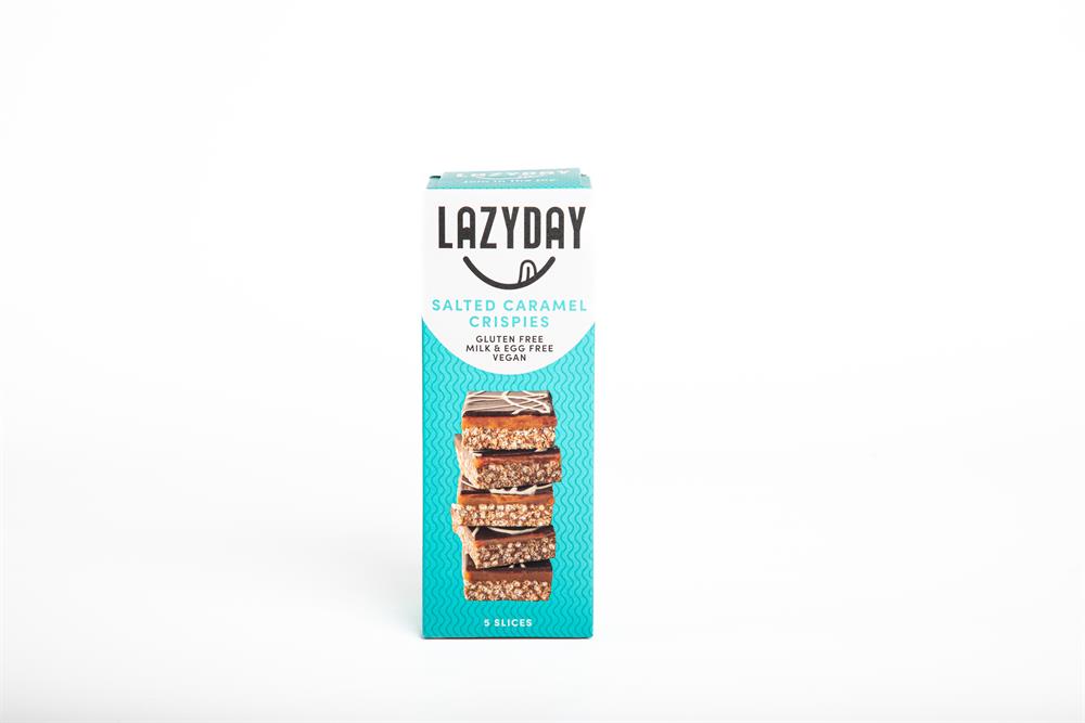 Lazy Days Salted Caramel Crispies - Vegan and Gluten Free