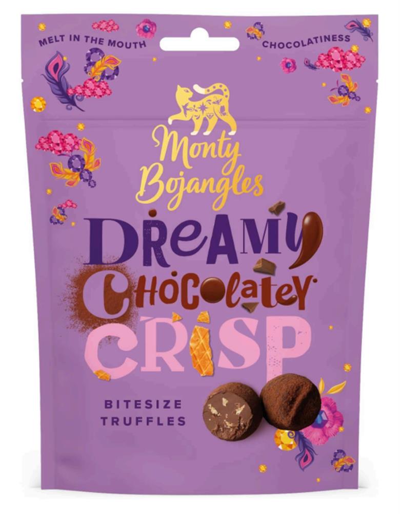 Monty Bojangles Dreamy Chocolatey Crisp Bitesize Truffles