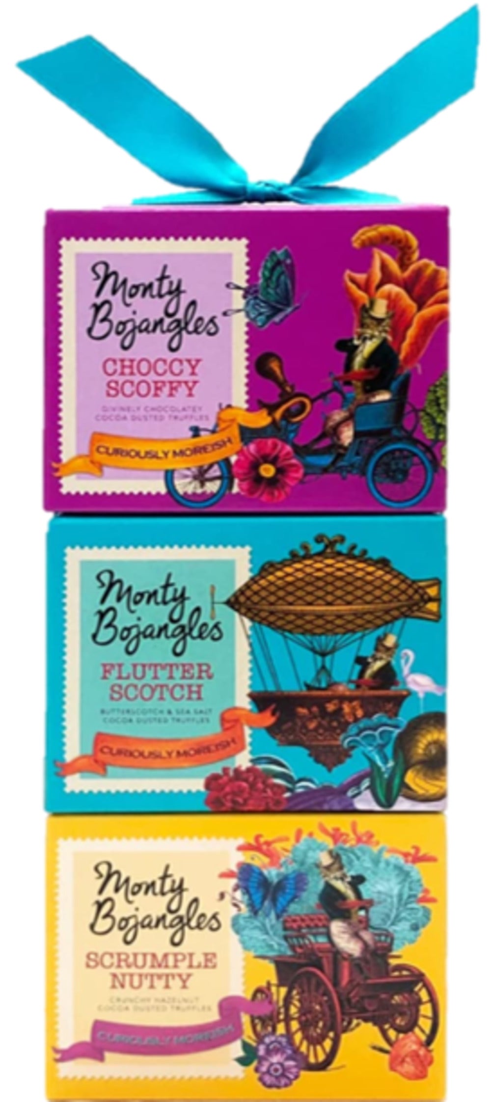 Monty Bojangles Cocoa Dusted Truffles Gift Tower