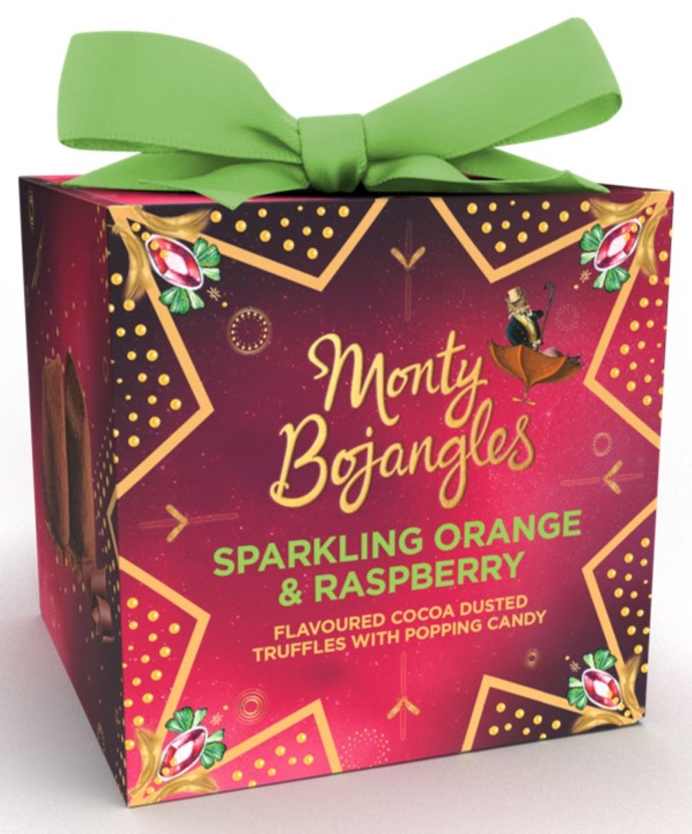 Monty Bojangles Sparkling Orange & Raspberry Truffles Present Gift