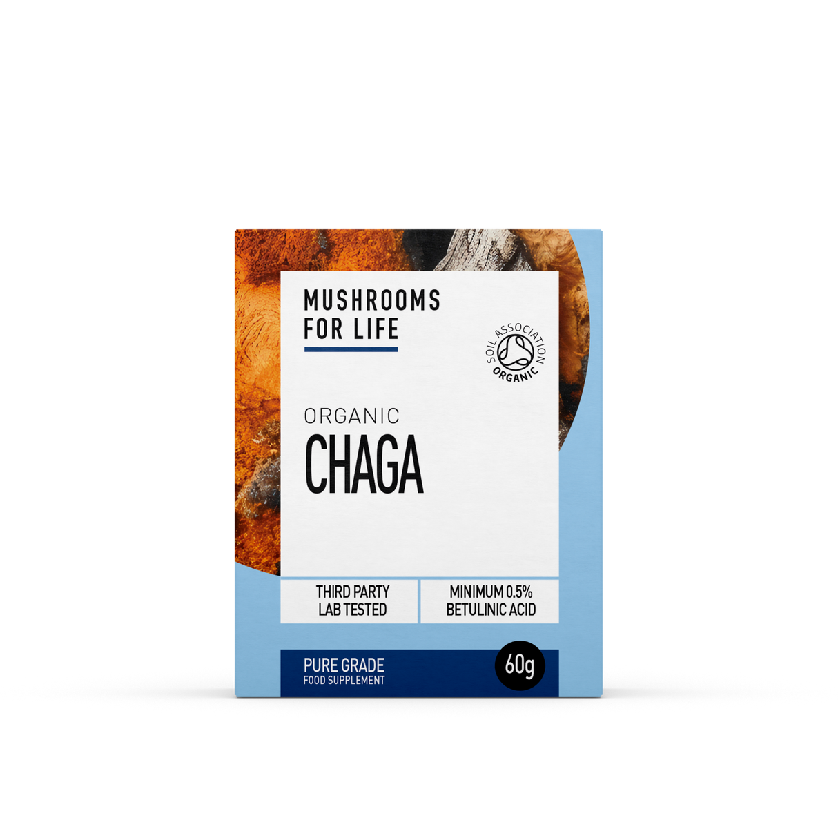 Mushroom For Life Organic Chaga powder 60g