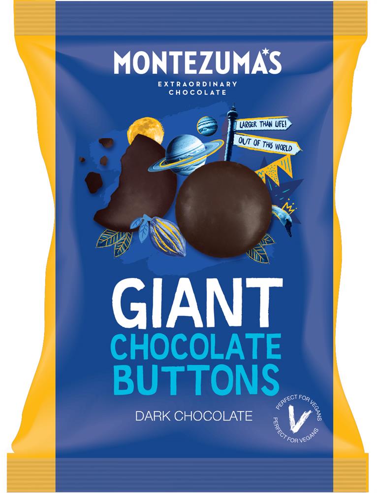 Montezumas Chocolate Giant Dark Chocolate Buttons