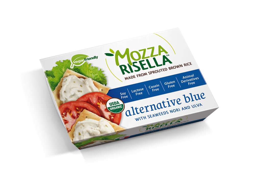 Mozzarisella BlueRisella Spreadable Vegan Cheese alternative