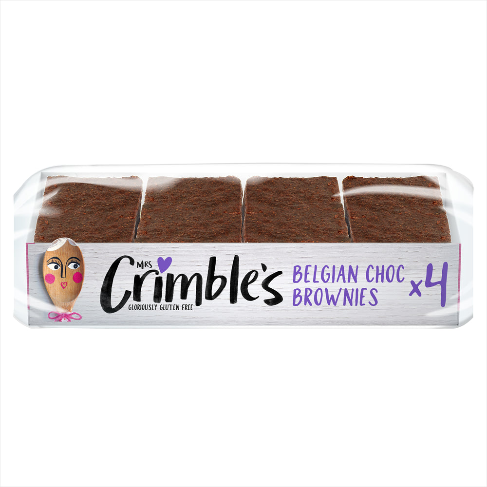 Mrs Crimbles Gluten Free Belgian Choc Brownies