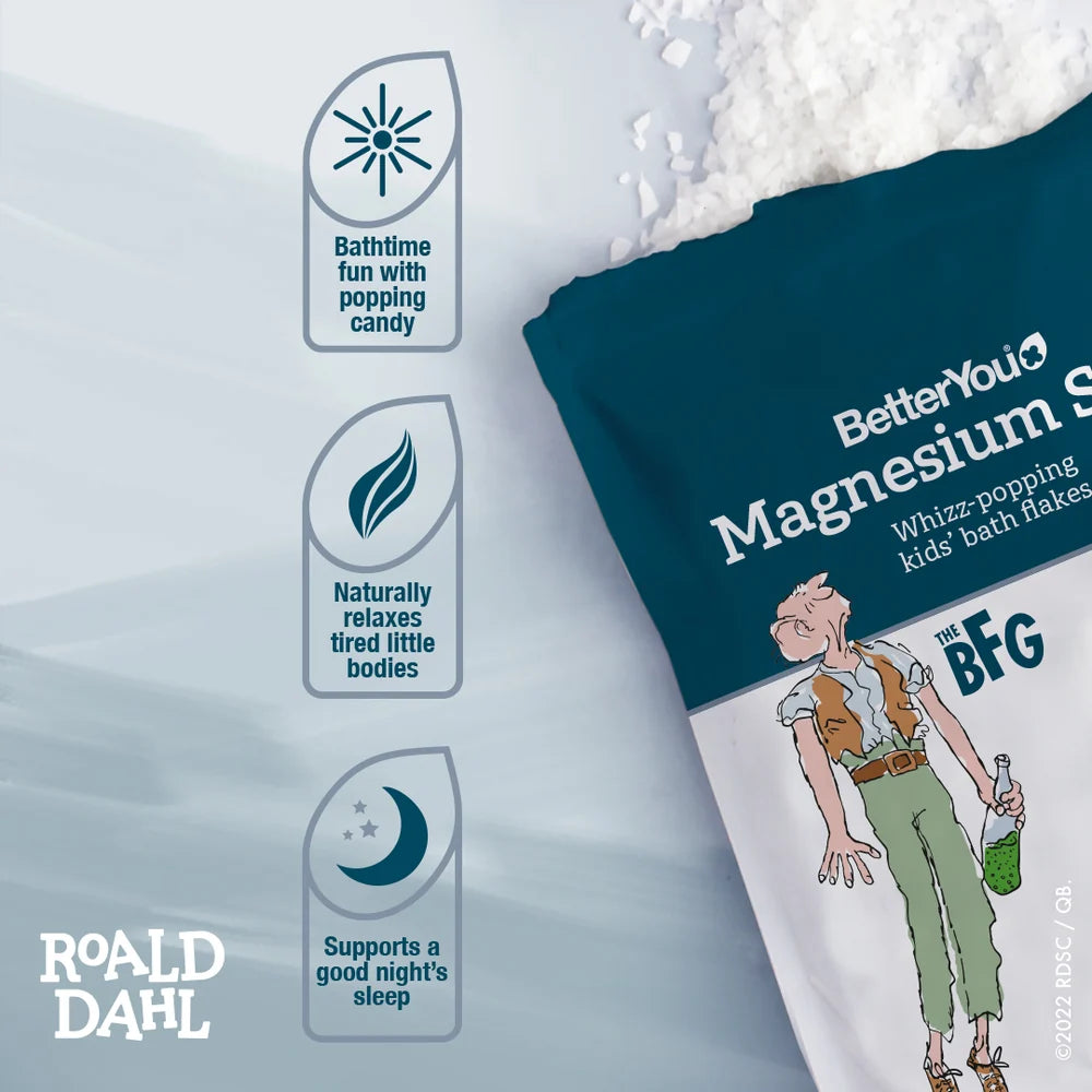 BetterYou Roald Dahl Magnesium Sleep Flakes