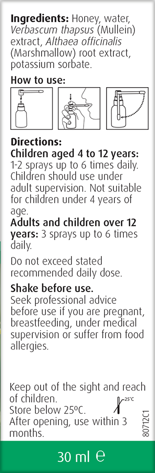 A. Vogel Mullein & Marshmallow Spray