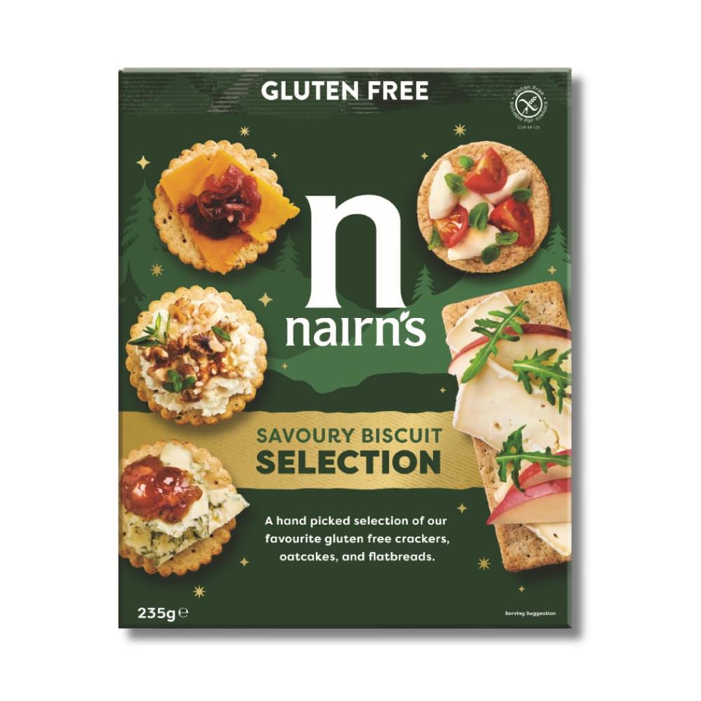 Nairns Nairn's Gluten Free Savoury Biscuit Selection Pack 235g