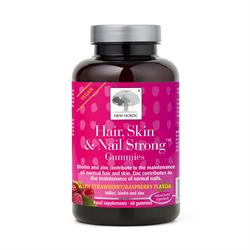 New Nordic Hair Skin Nail Strong Gummies