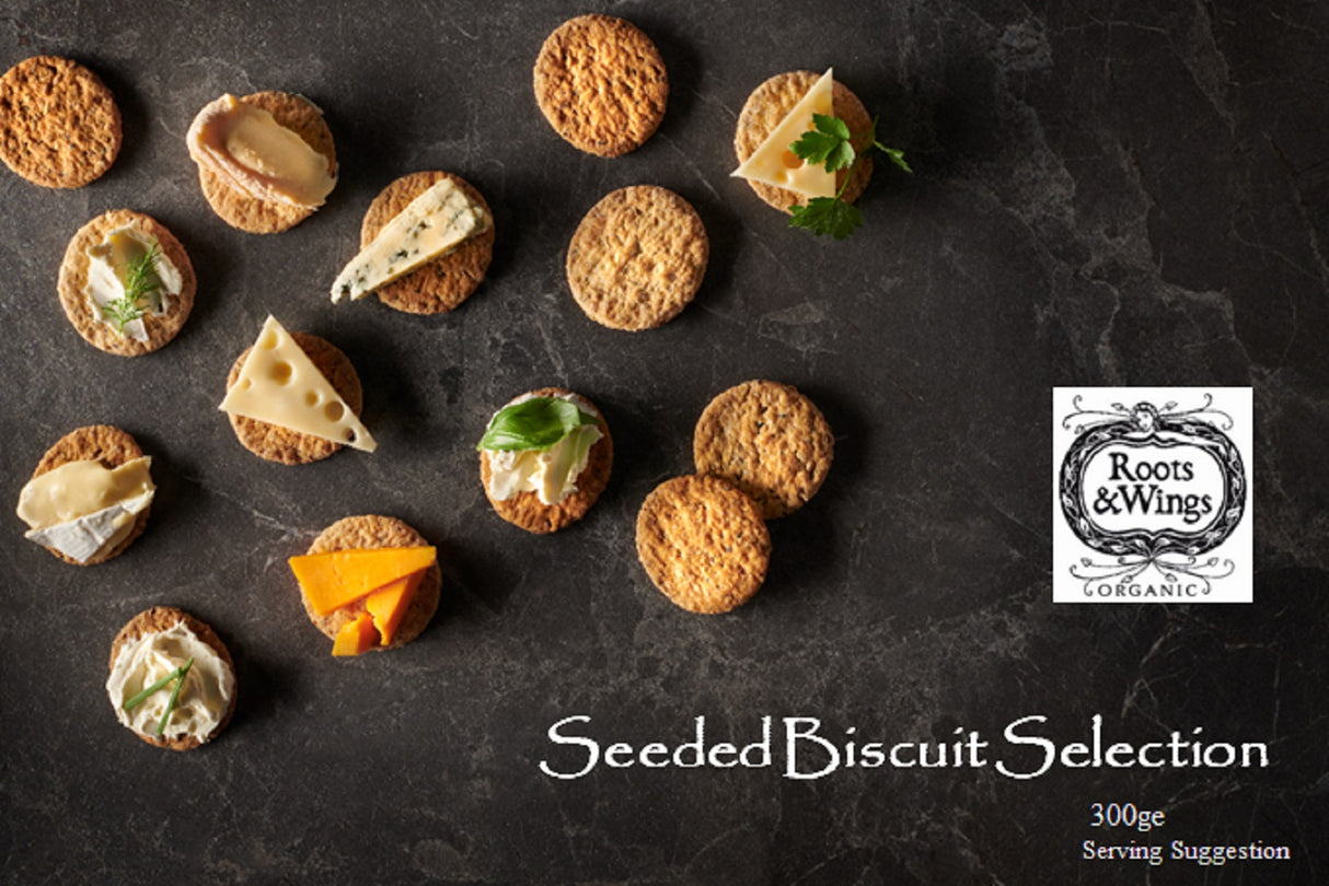 Roots and Wings Organic Seeded Biscuits Selection Pack 3