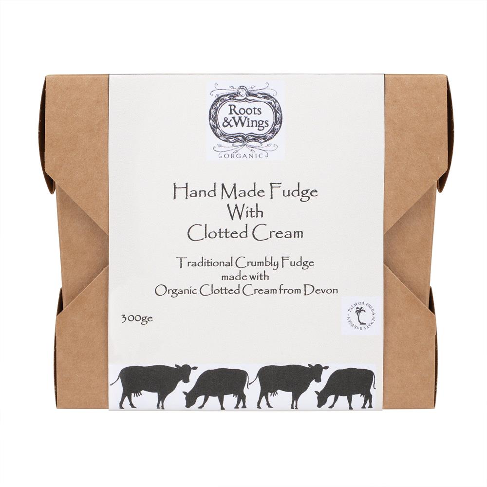 Roots and Wings Organic Clotted Cream Fudge