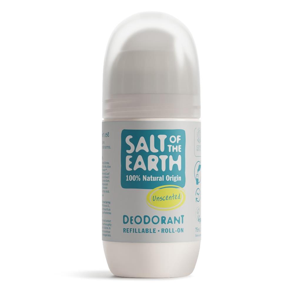 Salt Of the Earth Unscented Refillable Roll-On Deodorant
