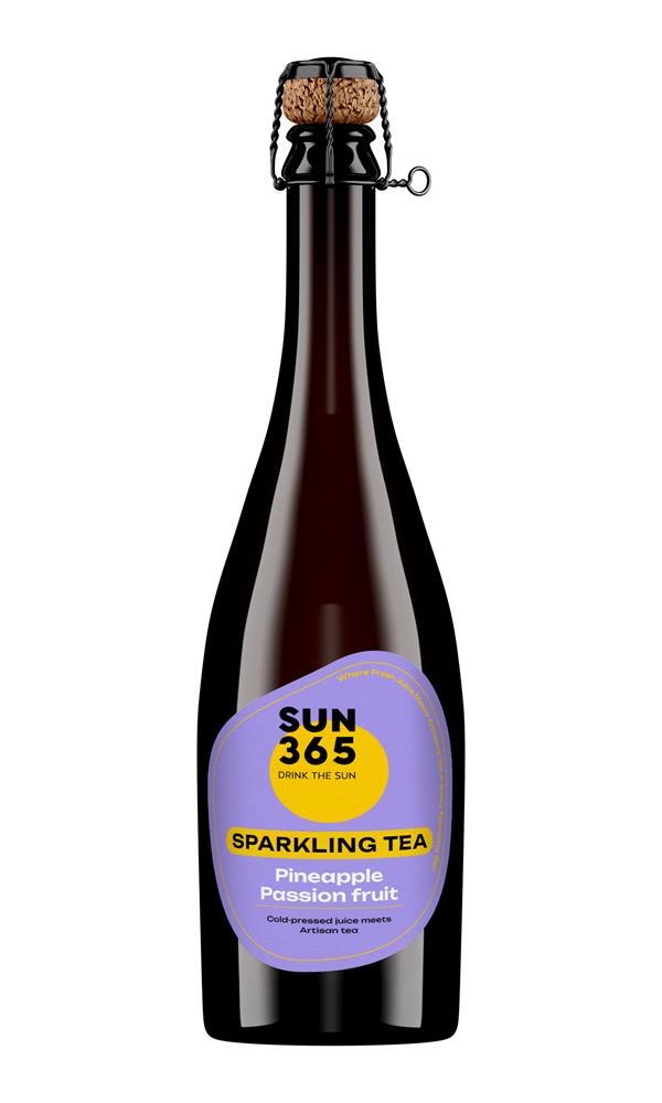 SUN365 Sparkling Tea Pineapple & Passion fruit