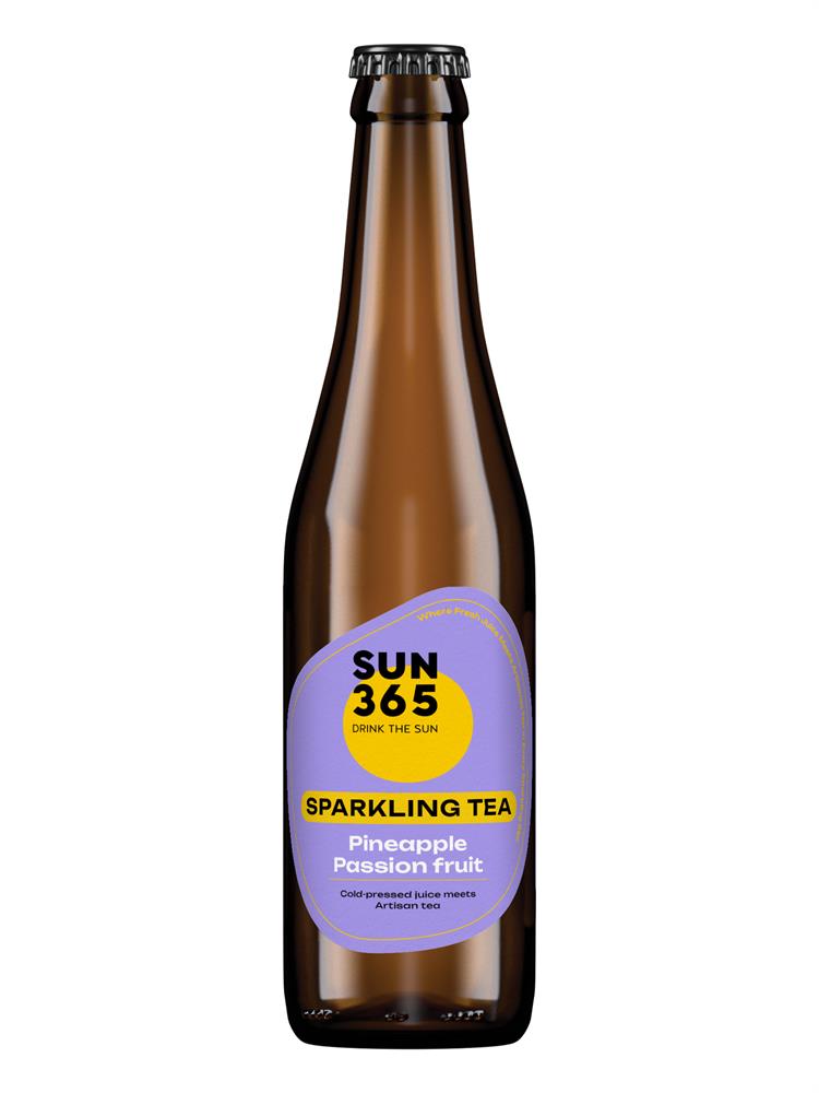 SUN365 Sparkling Tea Pineapple & Passion fruit