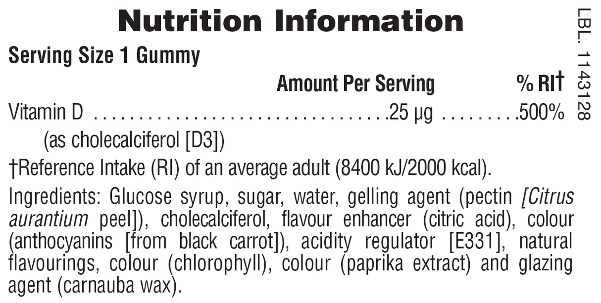 Natures Plus Vitamin D3 1000 IU Gummies