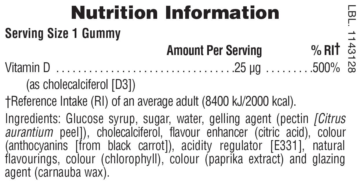 Natures Plus Vitamin D3 1000 IU Gummies