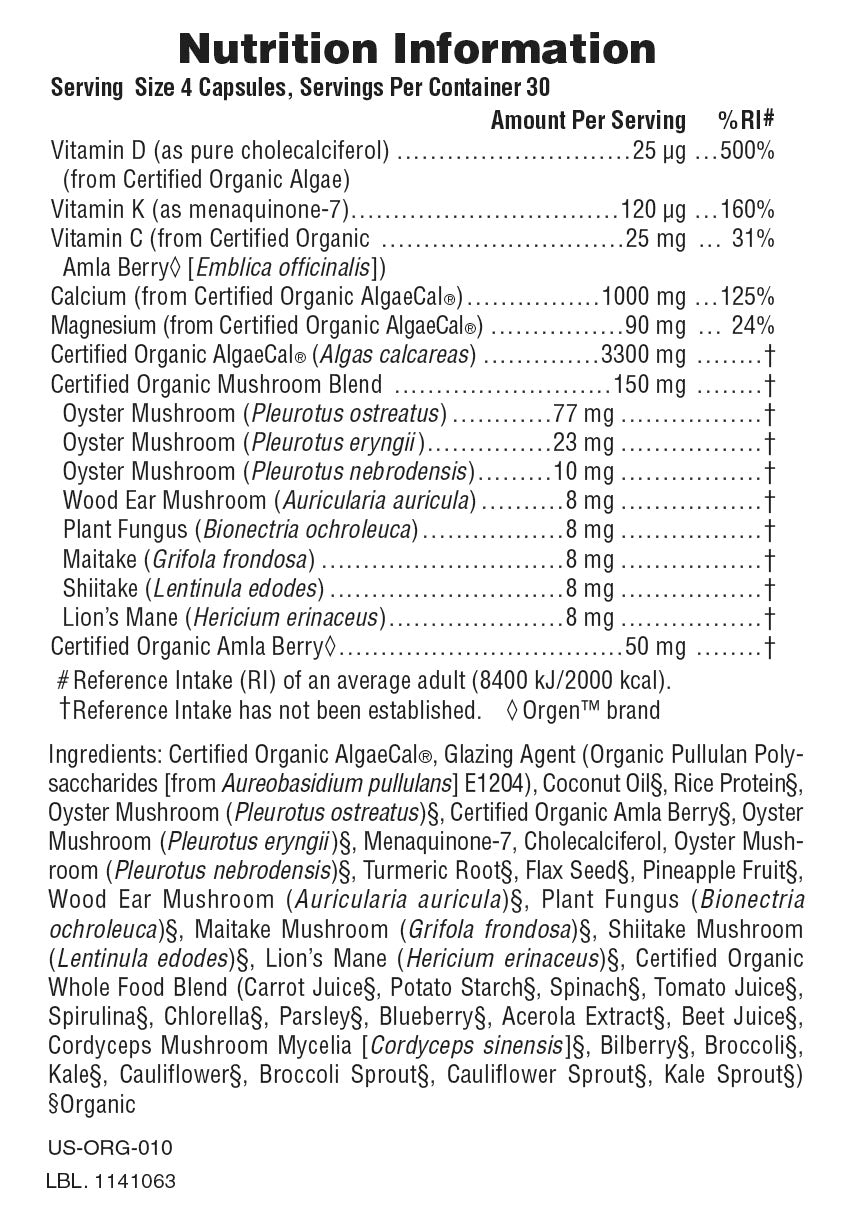 Source of Life Garden Organic Bone Support Capsules