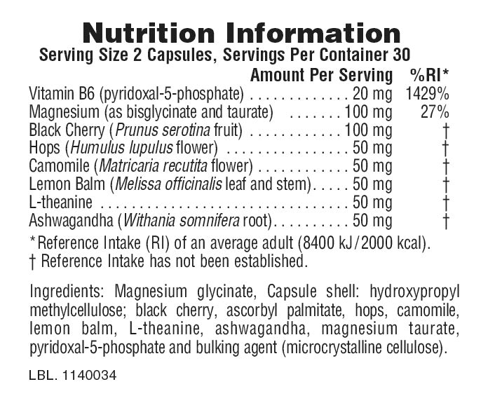 Natures Plus Magnesium Kalmassure NightTime