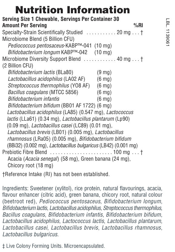 Natures Plus GI Nutra ProBio Kids