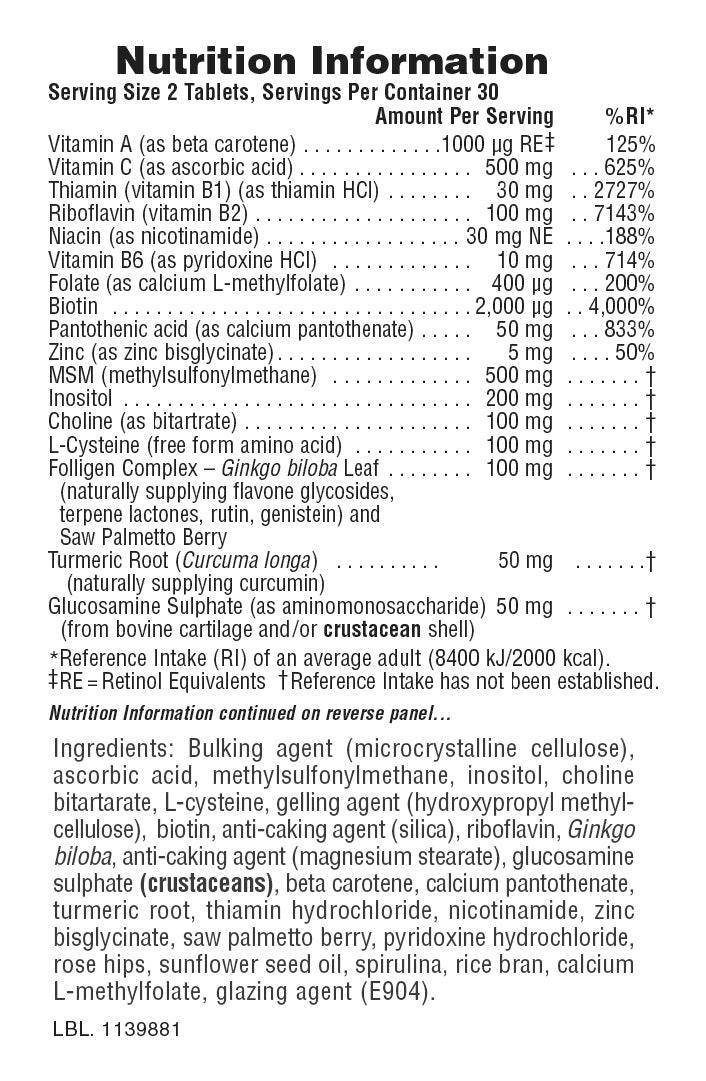 Natures Plus Ultra Hair Plus For Men and Women