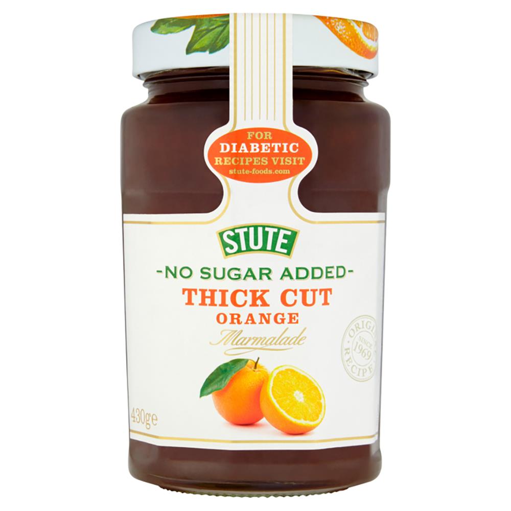 Stute No Sugar Added Thick Cut Orange Marmalade