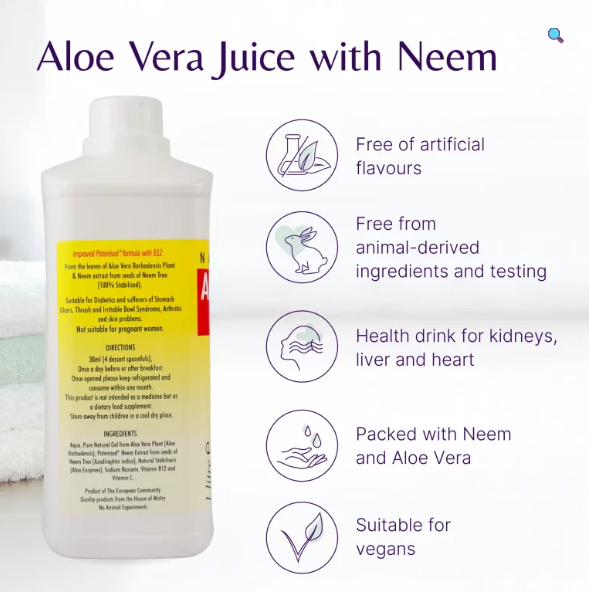 House of Mistry Aloe Vera Juice Neem